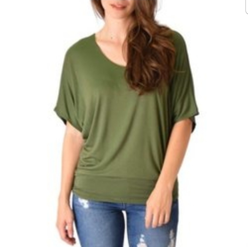 Olive green shirt